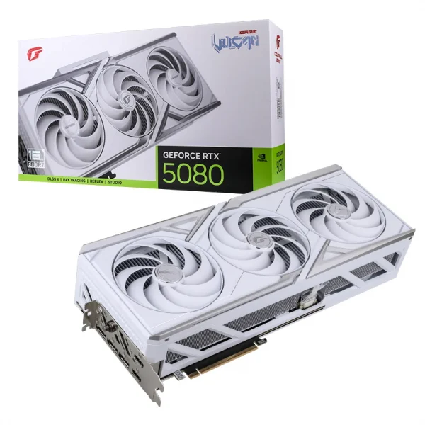 Colorful iGame RTX 5080 Vulcan W OC 16GB-V Graphics Card - Green Apple Compunet