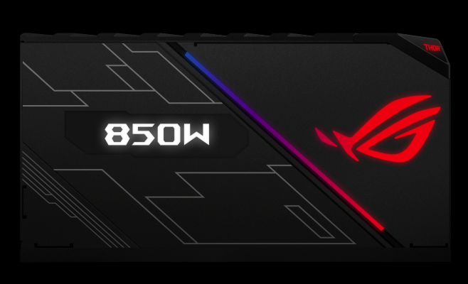 Asus ROG THOR 850P 850W Fully Modular RGB PSU - Green Apple Compunet