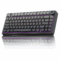 AULA F75 75% Side Engraved Keycaps Tri Mode Wireless Mechanical Gaming Keyboard With Knob | Gradient Gray Reaper Switch - F75GrR - Green Apple Compunet