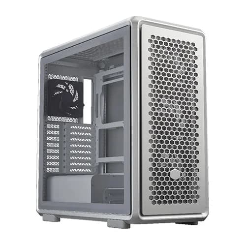 Cooler Master MasterFrame 600 ARGB Silver E-ATX Mid Tower Case - Green Apple Compunet