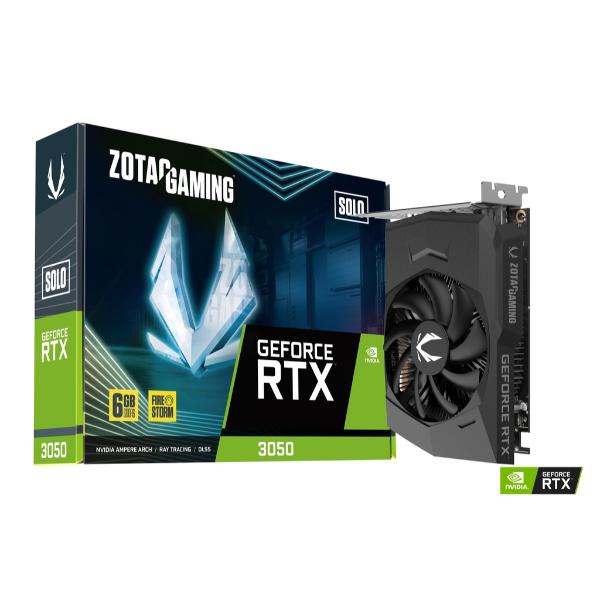 Zotac Gaming RTX 3050 Solo 6GB Graphics Card - Green Apple Compunet