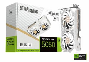 ZOTAC GAMING GeForce RTX 5050 Twin Edge OC White Edition