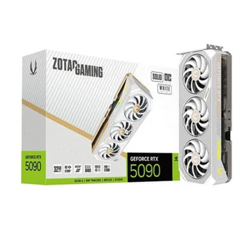 ZOTAC Gaming GeForce RTX 5090 Solid OC White 32GB Nvidia Graphic Card - Green Apple Compunet