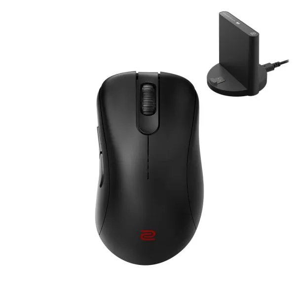 BenQ Zowie EC1-CW Wireless Ergonomic Gaming Mouse for Esports (Black) - Green Apple Compunet