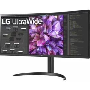 LG 34WQ75C-B 34 Inch Curved Ultrawide QHD IPS HDR Monitor Black