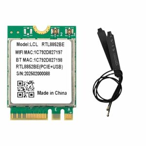 FENVI LCL RTL8852BE WiFi 6 Dual Band Wireless Card with Bluetooth 5.2
