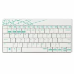 Rapoo 8000M Multi-Mode Keyboard & Mouse (White)