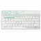 Rapoo 8000M Multi-Mode Keyboard & Mouse (White) - Green Apple Compunet
