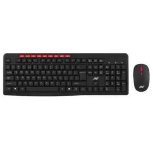 Ant Esports ANT WK200 Nano Wireless Membrane keyboard Combo Black