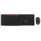 Ant Esports ANT WK200 Nano Wireless Membrane keyboard Combo Black - Green Apple Compunet