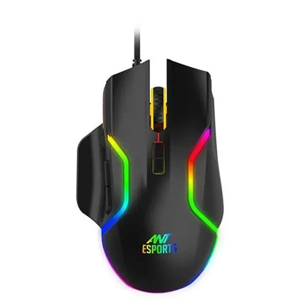 Ant Esports GM340 RGB Gaming Mouse - Green Apple Compunet