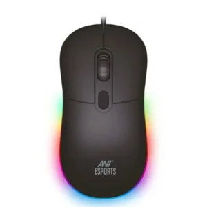 Ant Esports GM40 Wired Optical Gaming Mouse with RGB LED, Lightweight and Ergonomic Design, DPI Upto 2400, Compatible with Windows and Mac