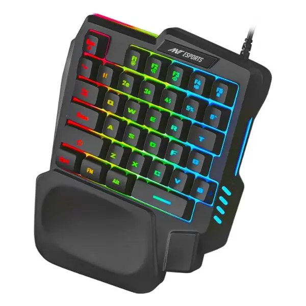 Ant Esports MK1001 One Handed RGB Gaming Keyboard - Green Apple Compunet