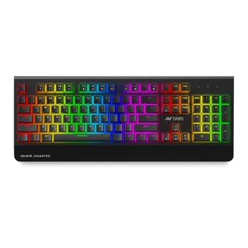 Ant Esports MK4000 RGB Gaming Keyboard with Red Switches - Green Apple Compunet