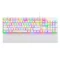 Ant Esports MK4100 RGB Mechanical Wired Gaming Keyboard Hot-Swappable Per-Key RGB Red Outemu Switches (White) - Green Apple Compunet