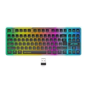 Ant Esports MK720 Pro V2 TKL RGB Wireless Keyboard (Black)