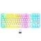 Ant Esports MK720 Pro V2 TKL RGB Wireless Keyboard (White) - Green Apple Compunet