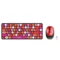 Ant Esports WKM33 Wireless Keyboard and Mouse Combo (Cherry Red) - Green Apple Compunet