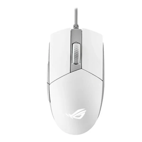 Asus ROG Strix Impact II Gaming Mouse (Moonlight White) - Green Apple Compunet