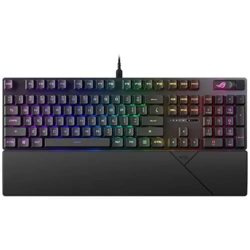 Asus ROG Strix Scope II NX Snow Mechanical Gaming Keyboard - Green Apple Compunet