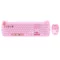 COCONUT Poppy Retro Wireless Combo, Pink - Green Apple Compunet