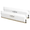 Crucial 32GB (2x16GB) Pro Overclocking DDR5 6400 MT/s UDIMM Memory Kit (White) - Green Apple Compunet