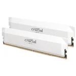 Crucial 32GB (2x16GB) Pro Overclocking DDR5 6400 MT/s UDIMM Memory Kit (White)