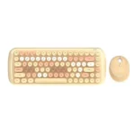 Coconut Bling Retro Wireless Combo, Milk Tea