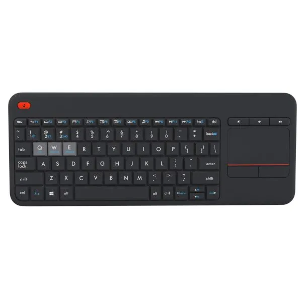Coconut Bravo 3 Wireless Keyboard with Touchpad (Black) - Green Apple Compunet