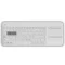 Coconut Bravo 3 Wireless Keyboard with Touchpad (White) - Green Apple Compunet