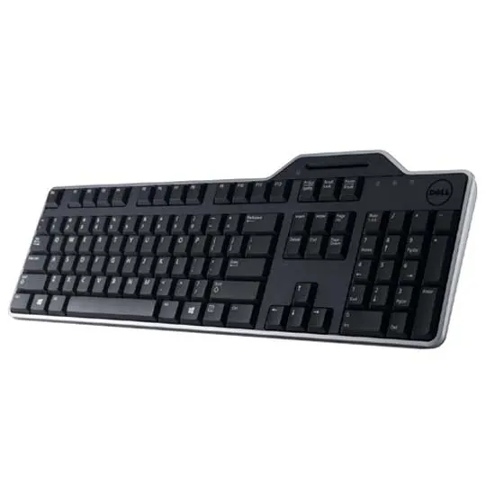 DELL KB813 Smartcard International English Wired USB Standard Desktop Keyboard (Black) - Green Apple Compunet