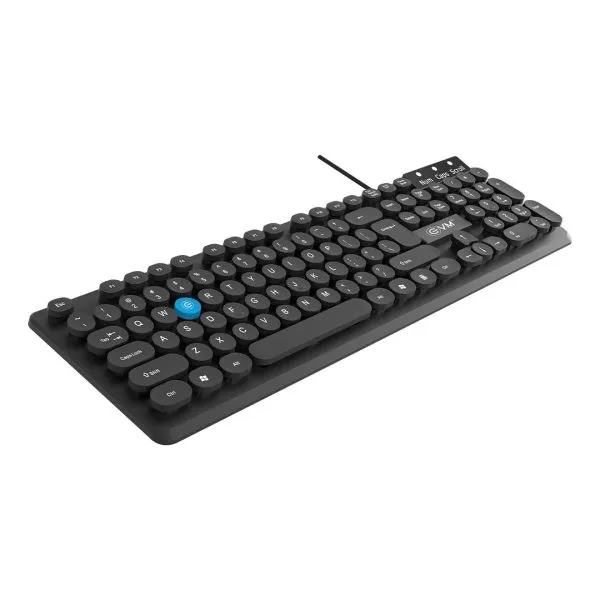 EVM EVM-WDK-315 Wired Keyboard (Black) - Green Apple Compunet