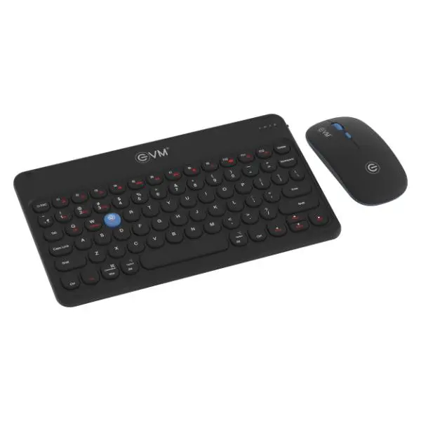 EVM EnArc Keyboard & Mouse Wireless Combo WLKM & EWLM-360 - Green Apple Compunet