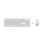HP 230 Wireless Mouse and Keyboard Combo, White