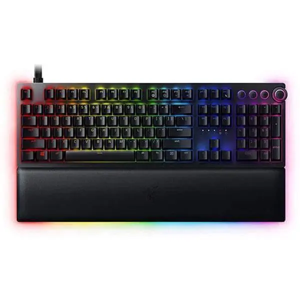 Razer Huntsman V2 Analog – Gaming Keyboard with Razer™ Analog Optical Switches - Green Apple Compunet