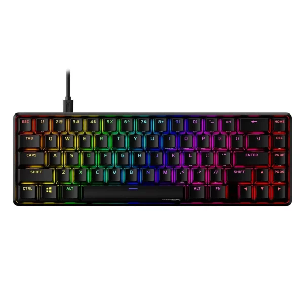 HyperX Alloy Origins 65 Mechanical Gaming Keyboard Aqua Switch - Green Apple Compunet
