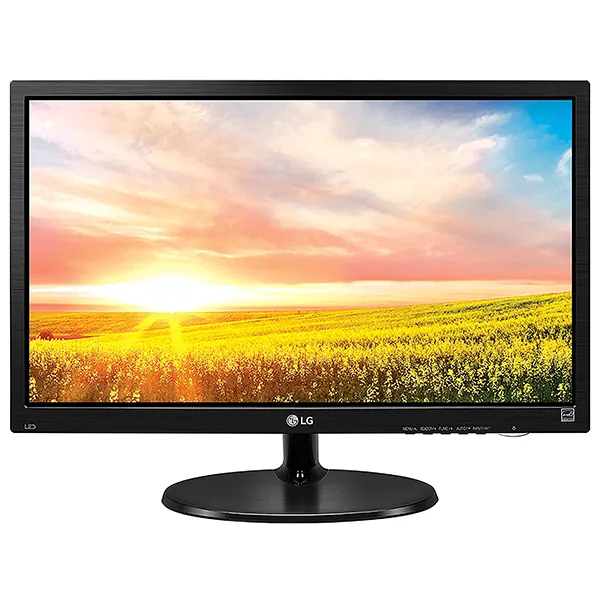 LG 20M39H 49.53 cm (19.5″) HD (1366 x 768) TN Panel Monitor with HDMI & VGA Port, Wall Mount, 3 Year Warranty – (Black) - Green Apple Compunet