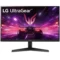 LG 24GS60F 24″ Inches Ultragear™ FHD IPS Gaming Monitor, 1ms (GtG), 180Hz, HDR10,FPS Counter, NVIDIA G-SYNC Compatible, AMD FreeSync, HDMI, DP, Headphone Out, virtually Borderless with Tilt (Black) - Green Apple Compunet