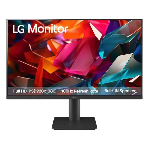 LG 24MS550-B 24 inch IPS FHD (1920×1080) Monitor (Black) - Green Apple Compunet