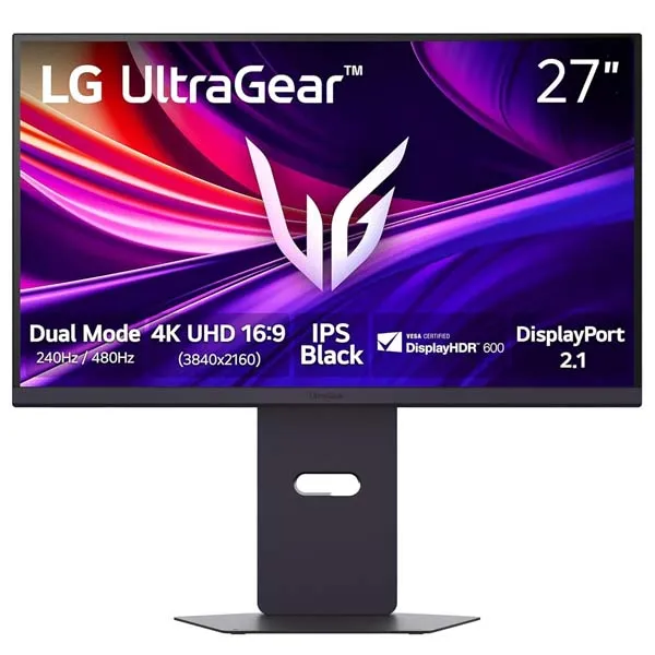 LG 27G850A-B 27-inch Ultragear 4K UHD (3840 x 2160) IPS Gaming Monitor (Black) - Green Apple Compunet