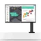 LG 27QN880-B 27″ QHD (2560×1440) Ergo IPS Monitor with HDR 10 Compatibility and USB Type-C Connectivity, Black - Green Apple Compunet