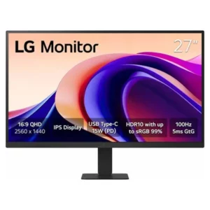 LG 27U631A-B 27 Inch 100Hz IPS QHD (2560×1440</span> Monitor (Black</span>