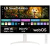 LG 32SR75U 32″ 4K UHD (3840 x 2160) Smart Monitor with Steaming TV (White) - Green Apple Compunet