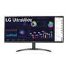 LG 34WQ500-B 34 inch 21:9 UltraWide Full HD (2560 x 1080) Monitor with IPS Display (Black) - Green Apple Compunet