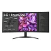 LG 34WQ60C-B 34″ 21:9 UltraWide QHD Curved IPS LCD HDR Monitor - Green Apple Compunet