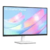 LG UltraFine 27US500-W 27″ 4K HDR Monitor (White) - Green Apple Compunet