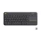 Logitech K400 Plus Wireless Touch Keyboard (Black) - Green Apple Compunet