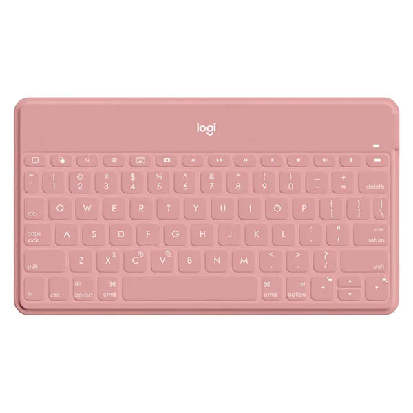 Logitech KEYS-TO-GO Wireless Keyboard (Blush) - Green Apple Compunet