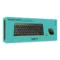 Logitech MK240 Nano Wireless USB Keyboard and Mouse Combo (Black/Chartreuse Yellow) - Green Apple Compunet