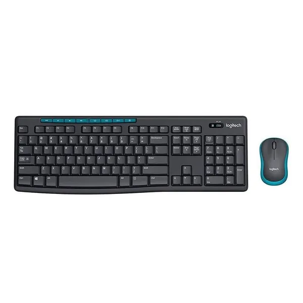 Logitech MK275 Wireless Keyboard and Mouse Combo (Grey) - Green Apple Compunet